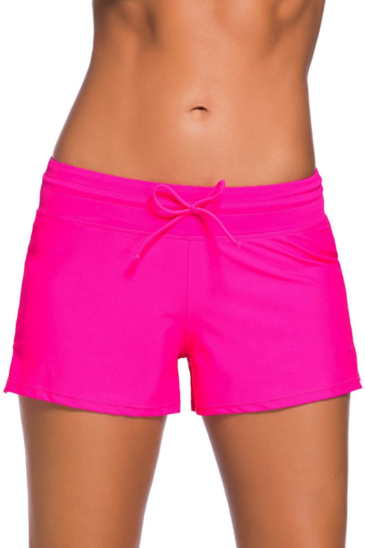 Agathe Women Swim Boardshort Black