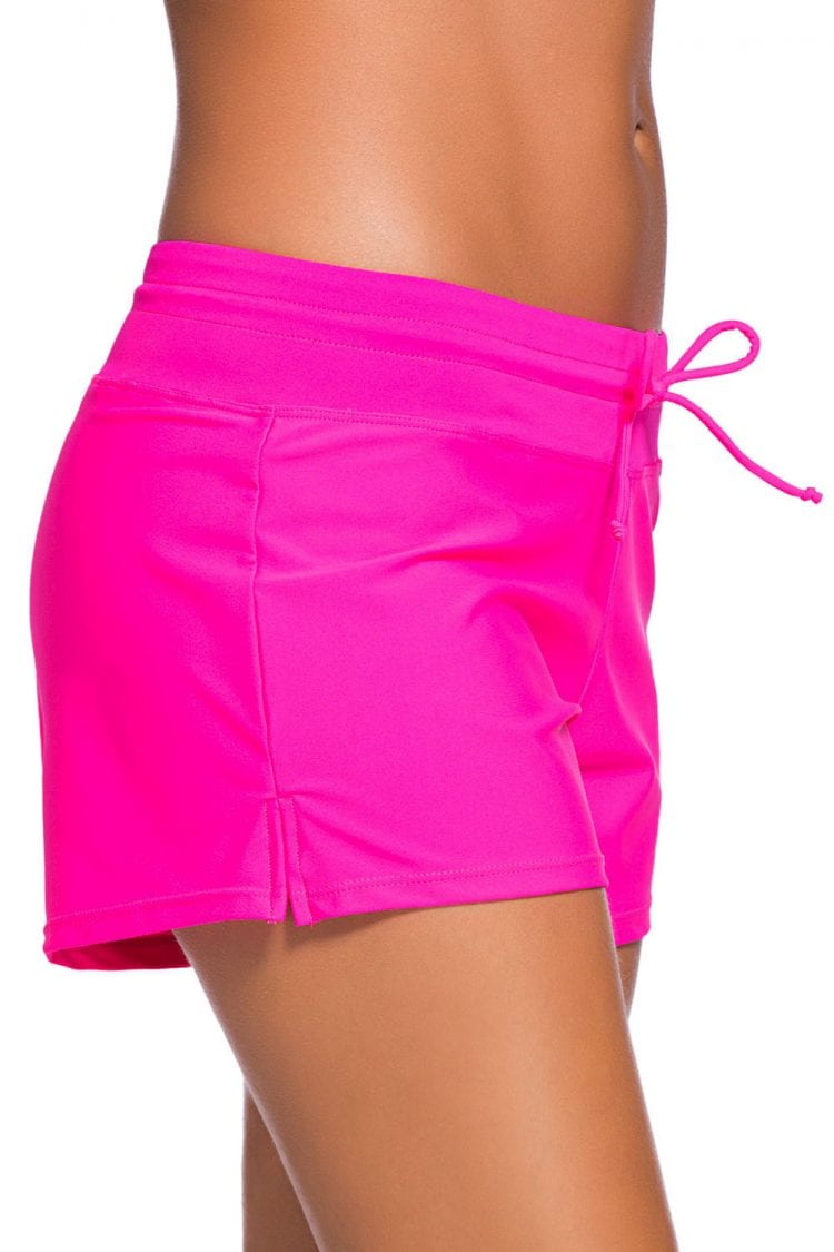 Agathe Women Swim Boardshort Black