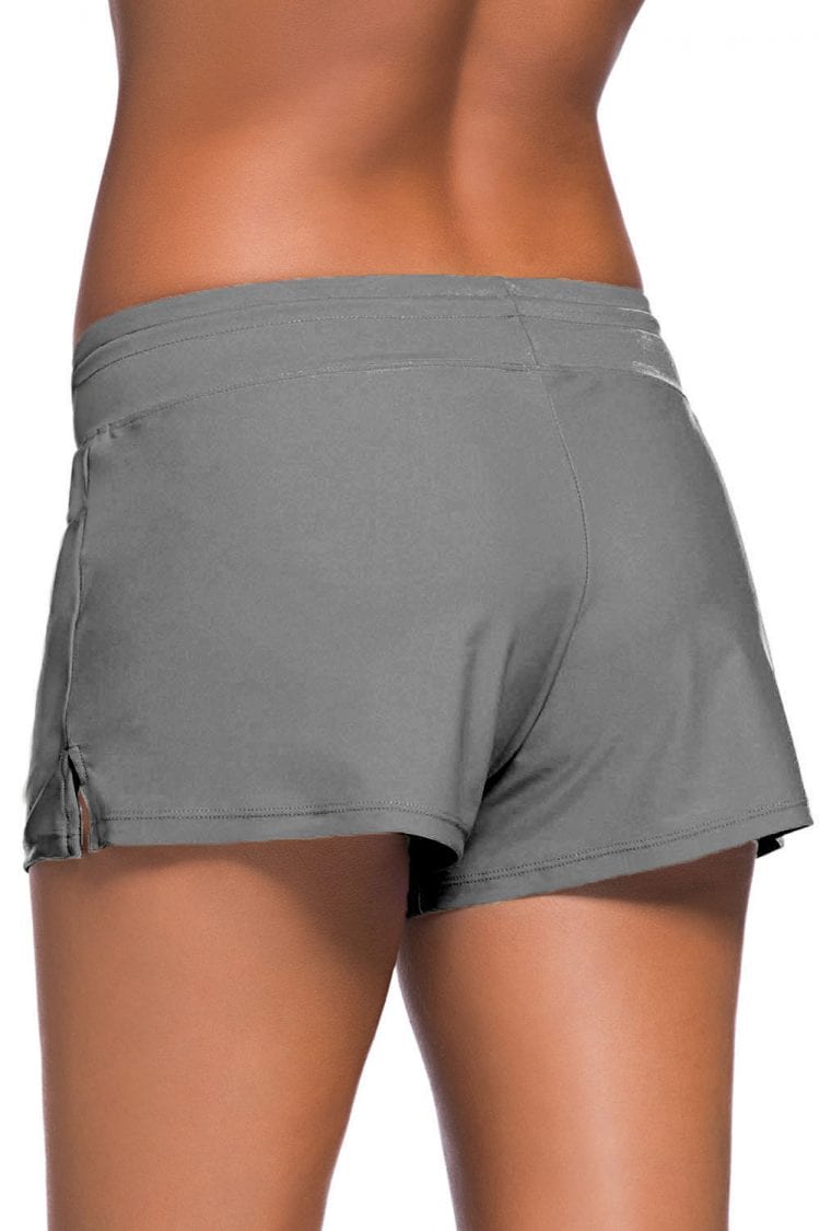 Agathe Women Swim Boardshort Black