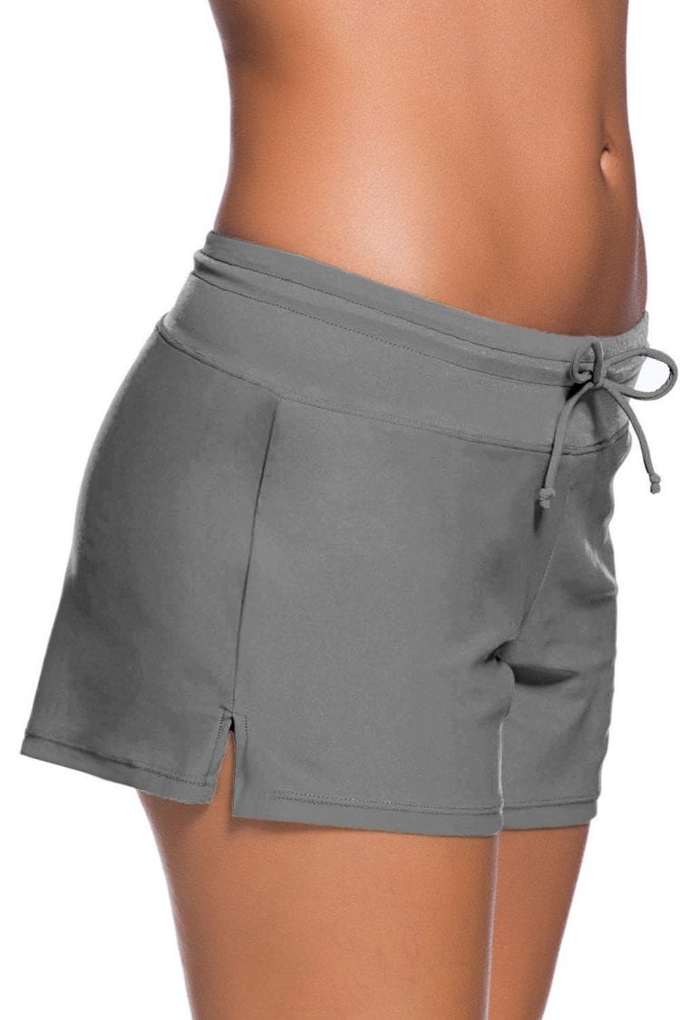 Agathe Women Swim Boardshort Black