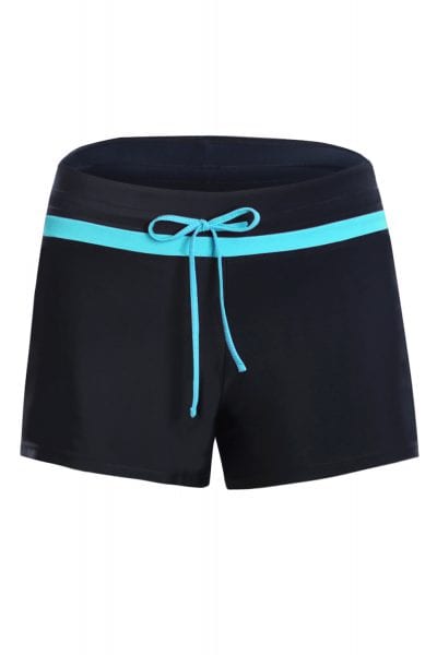 Agathe Women Swim Boardshort Black