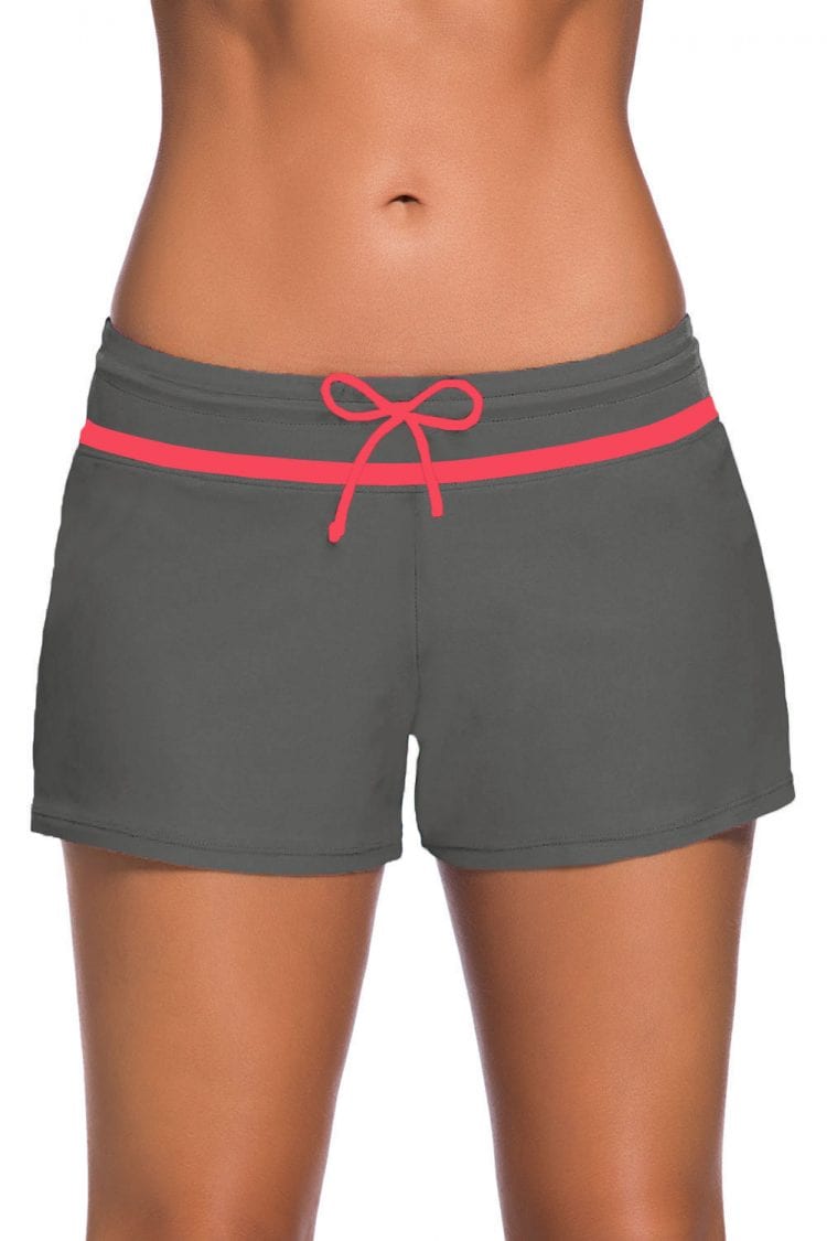 Agathe Women Swim Boardshort Black