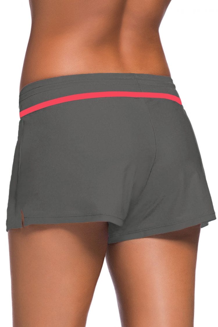 Agathe Women Swim Boardshort Black