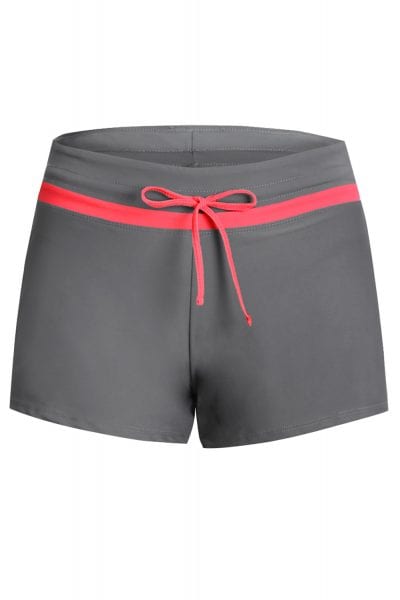 Agathe Women Swim Boardshort Black