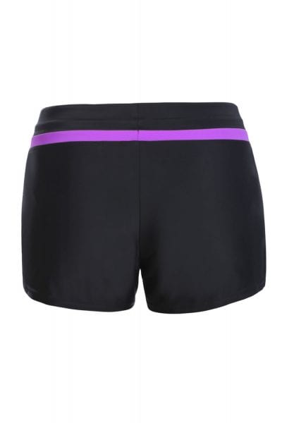 Agathe Women Swim Boardshort Black