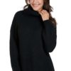 Alyce Women's Cozy Long Sleeves Turtleneck Sweater Black