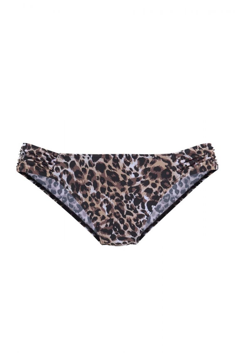 Seafolly Women's Boho Stripes Push up Two Piece Bikini Swimsuits Set Leopard